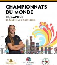 Amel Melih participe aux championnats du monde de natation